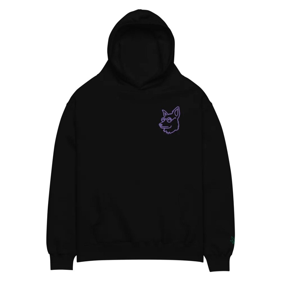 Purple Paws Unisex Oversized Hoodie product image (5)