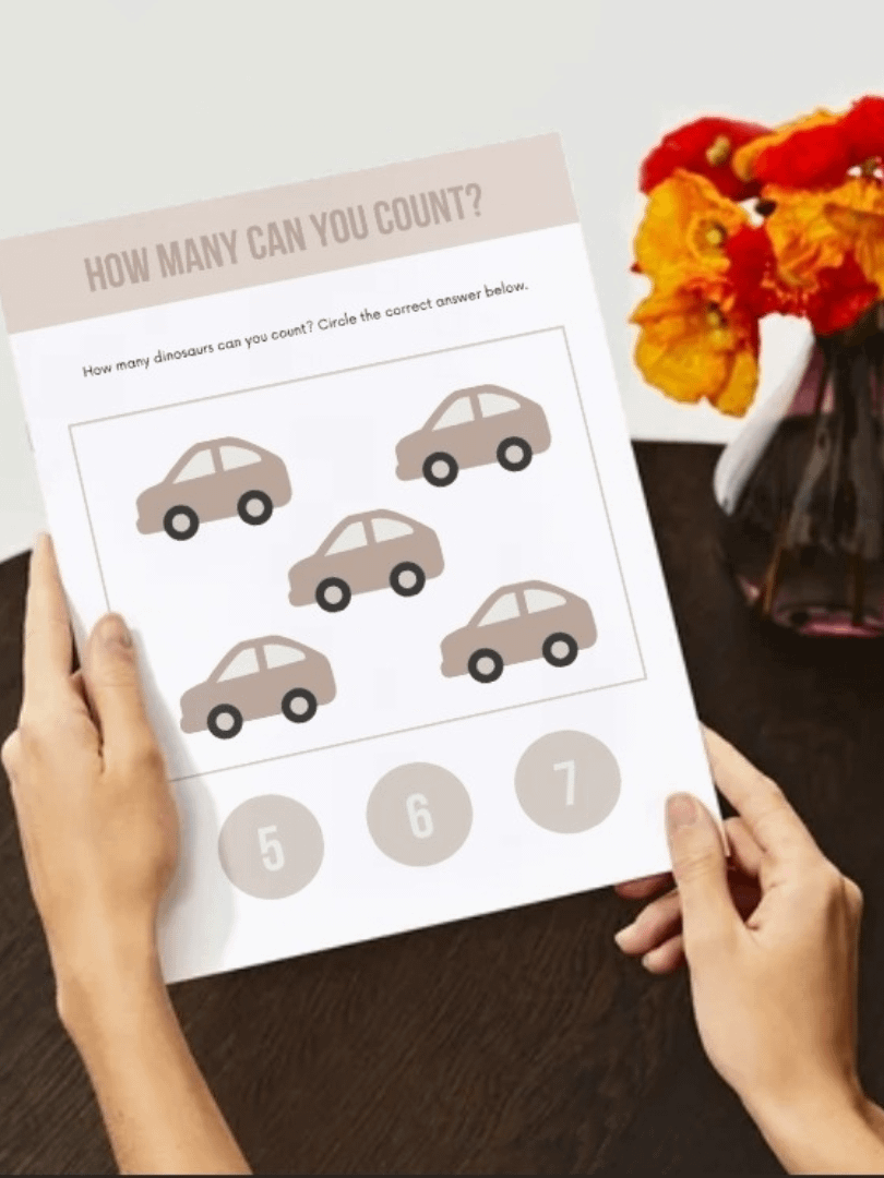 Toddler Learning Workbook 92 Pages | Preschool Printable Activities | Tracing, Counting, Colors, ABCs & Shapes product image (2)