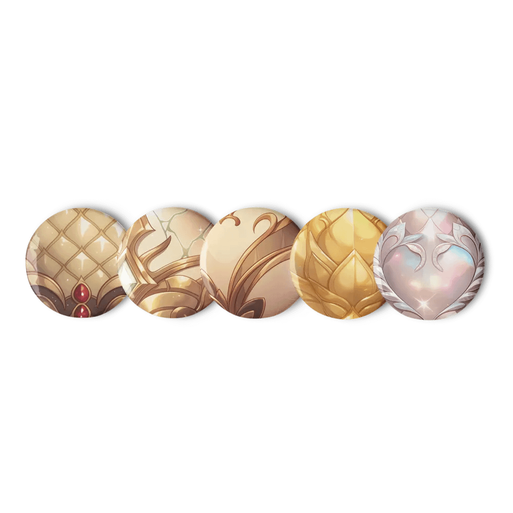 Metallic Dragon Egg Pin Set product image (1)