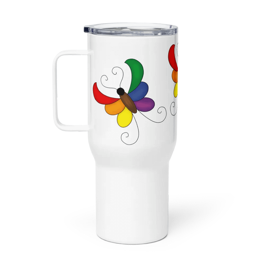 Rainbow Butterfly - Travel Mug product image (6)