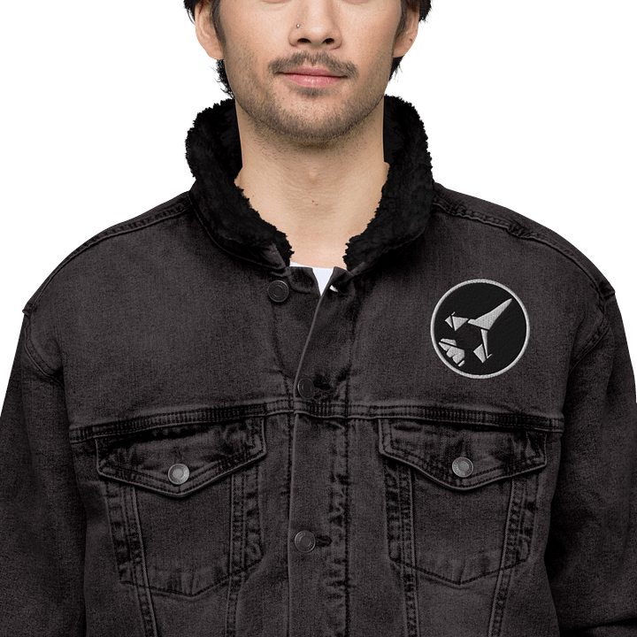 Sherpa Denim Jacket Channel Logo product image (1)
