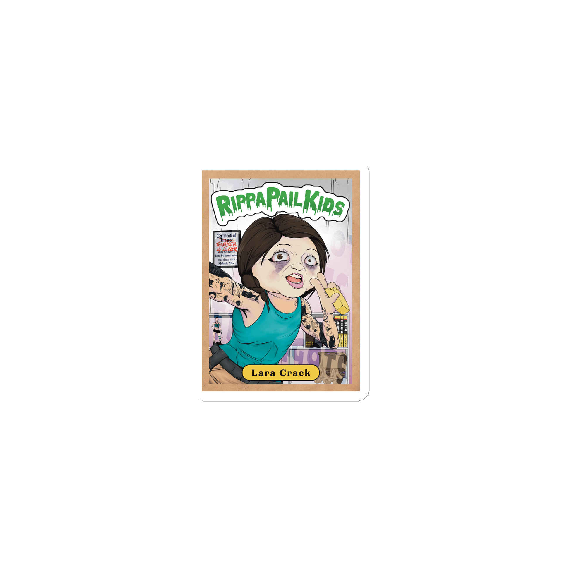 RippaPail Kids Lara Crack Magnet product image (1)
