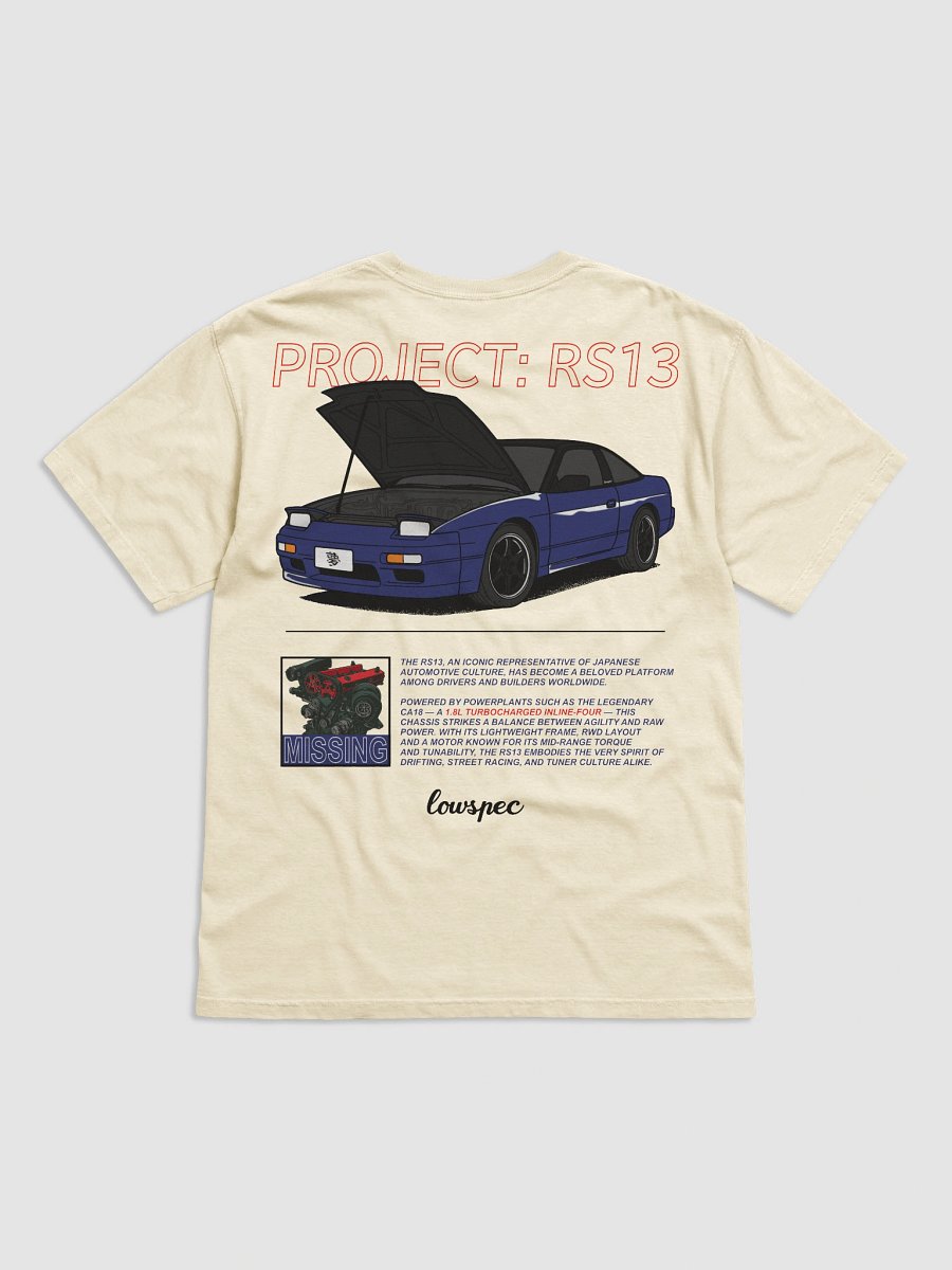 PROJECT: RS13 Tee product image (2)