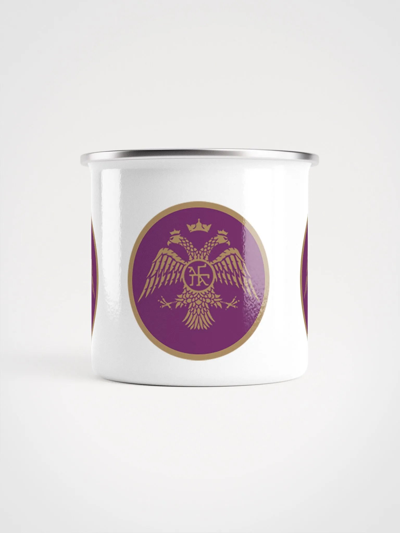 ΜΕΤΑΛΛΙΚΗ ΚΟΥΠΑ ΜΕ ΤΟ ΚΑΝΟΝΙΚΟ ΣΗΜΑ ΤΗΣ BYZANTIUM OF CARDIFF product image (5)