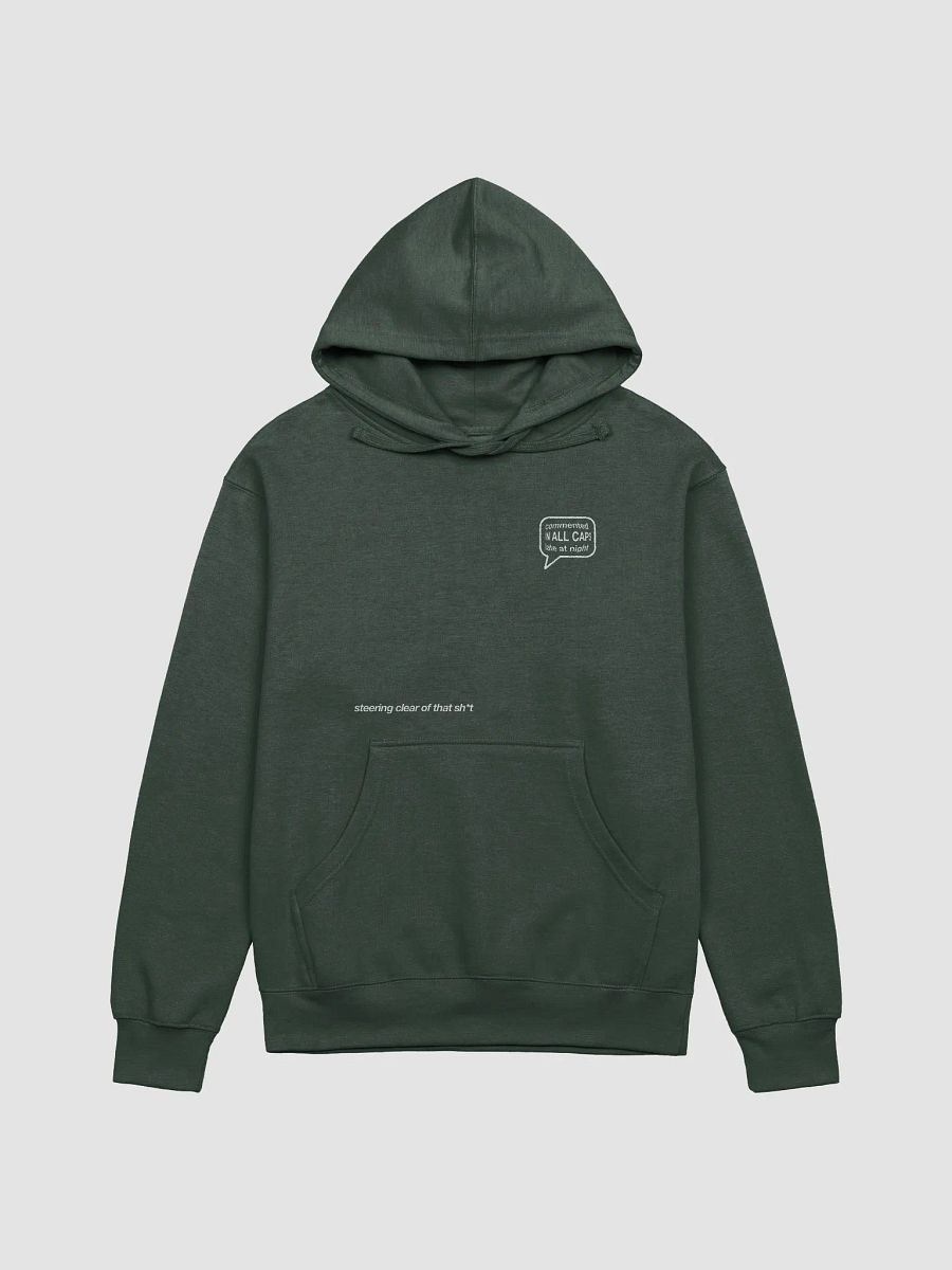 Commented IN ALL CAPS - Premium Hoodie product image (3)