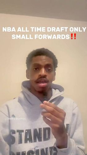 DRAFTING STARTING 5 ONLY USING ALL TIME SMALL FORWARDS!! #nba #instagram #basketball #podcast #thebigshotpod