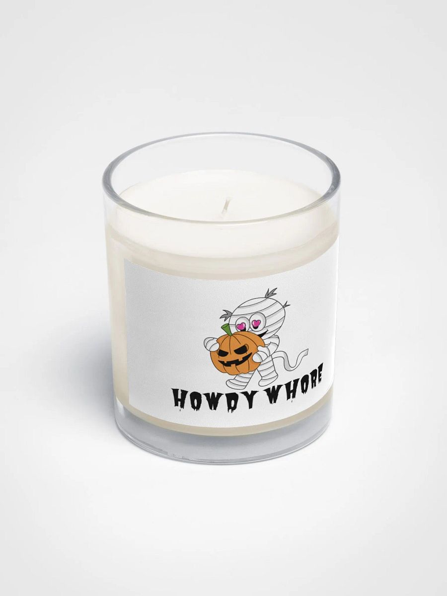 Spooky Mummy Pumpkin Candle product image (2)