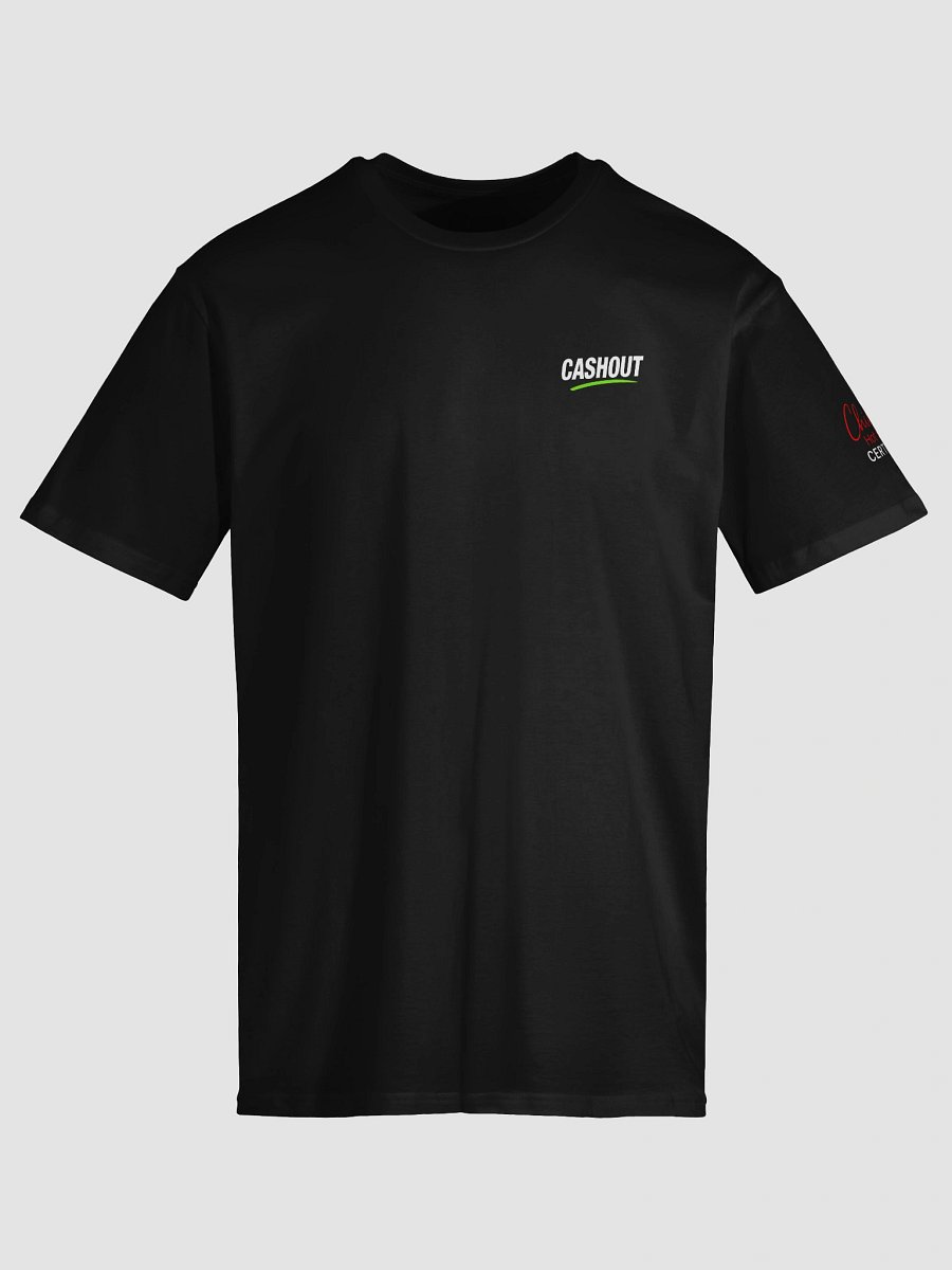 CASHOUT - "Print and Sprint" Unisex Black Edition Tee product image (7)