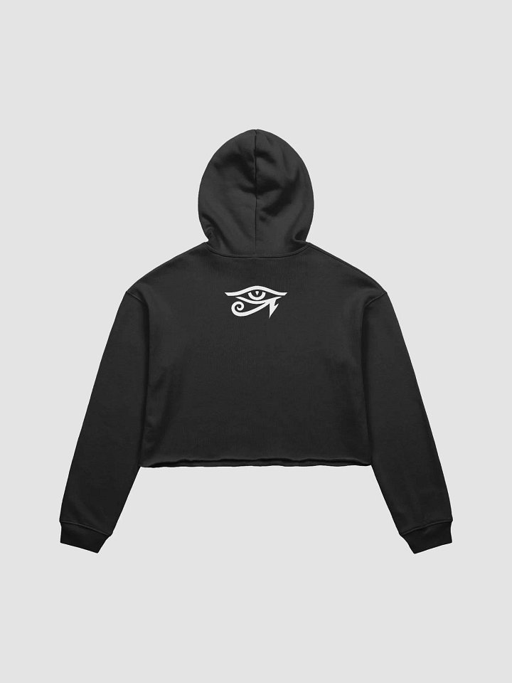 Black PHVRAOH Crop Hoodie product image (2)