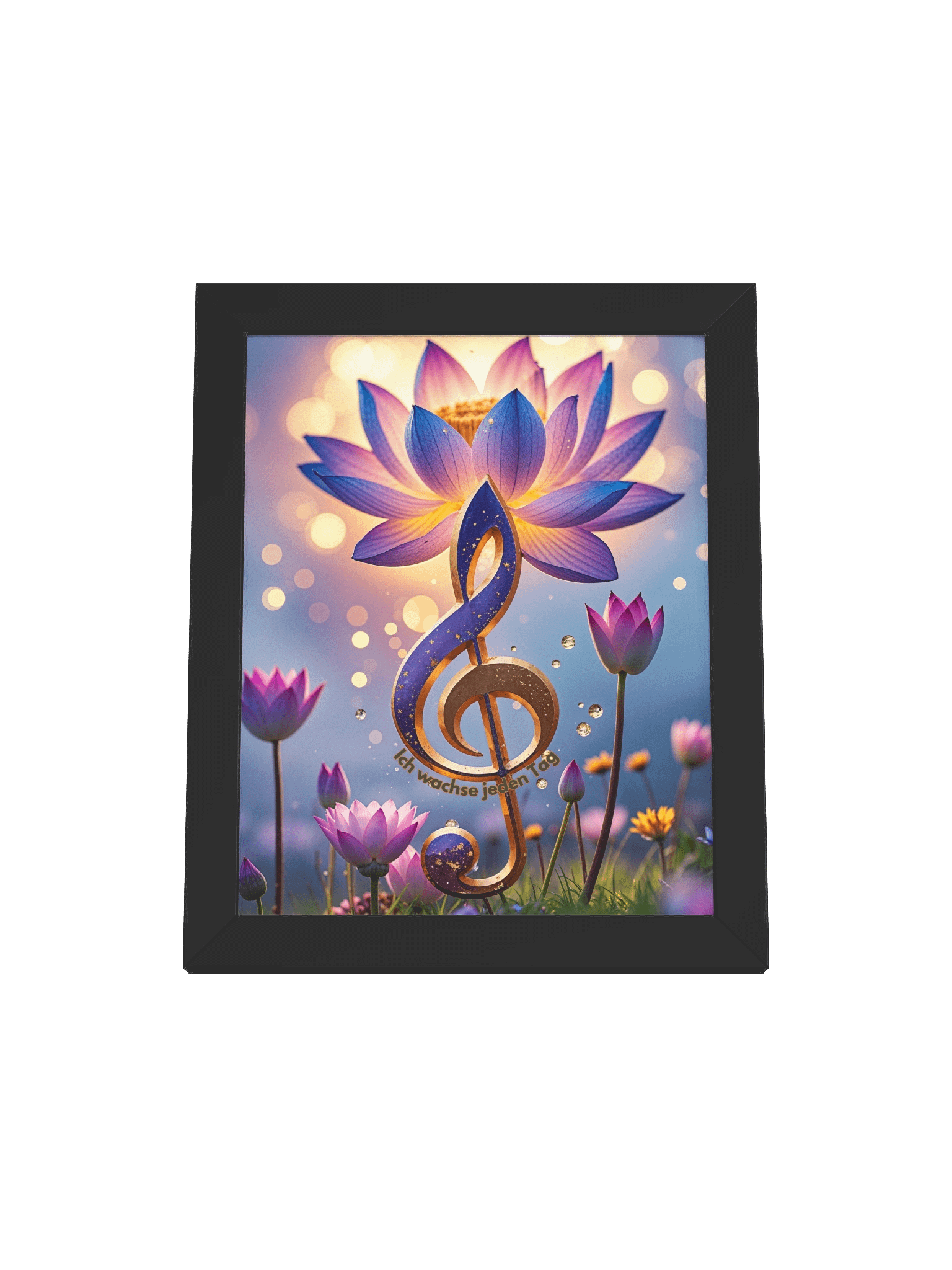 "Ich wachse jeden Tag" Poster – Deine Wand, deine Affirmation product image (1)