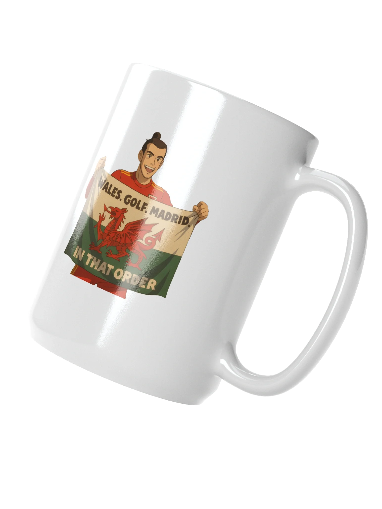 Glossy Mug - Gareth Bale Iconic Moment - Wales, Spurs product image (3)