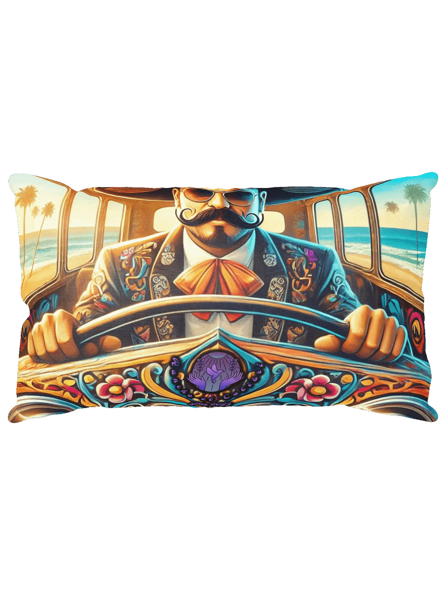 El Autobús De Fiesta Album Cover Print Pillow product image (13)