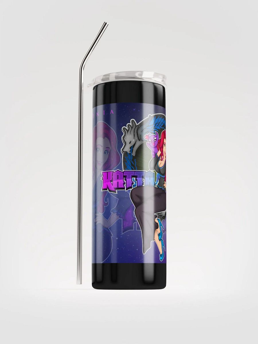 Stainless Steel Tumbler with Straw product image (2)