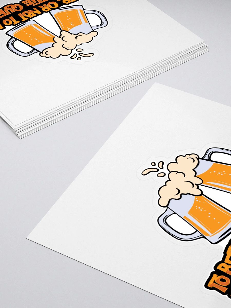Add Some Beer Humor to Your Gear with This Sticker product image (11)