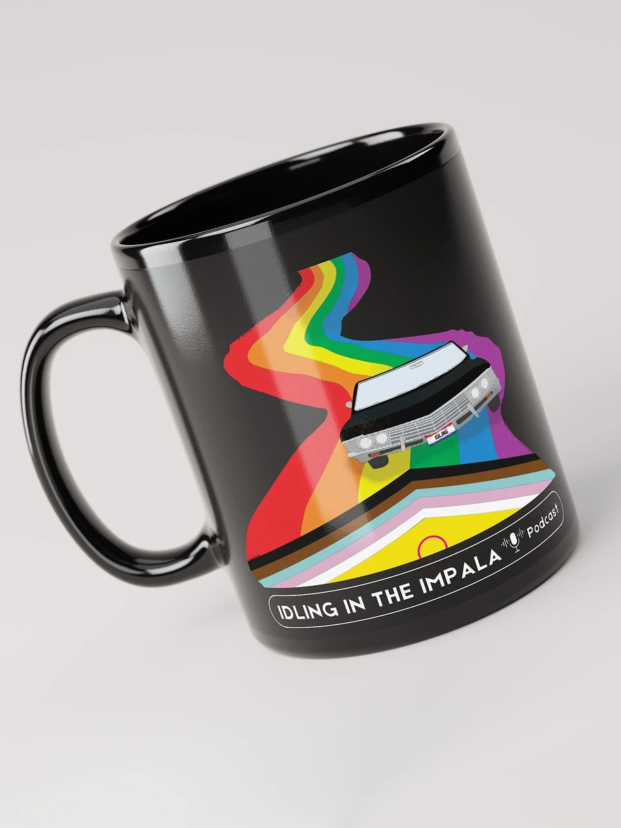 #PridingInTheImpala Black Mug product image (3)
