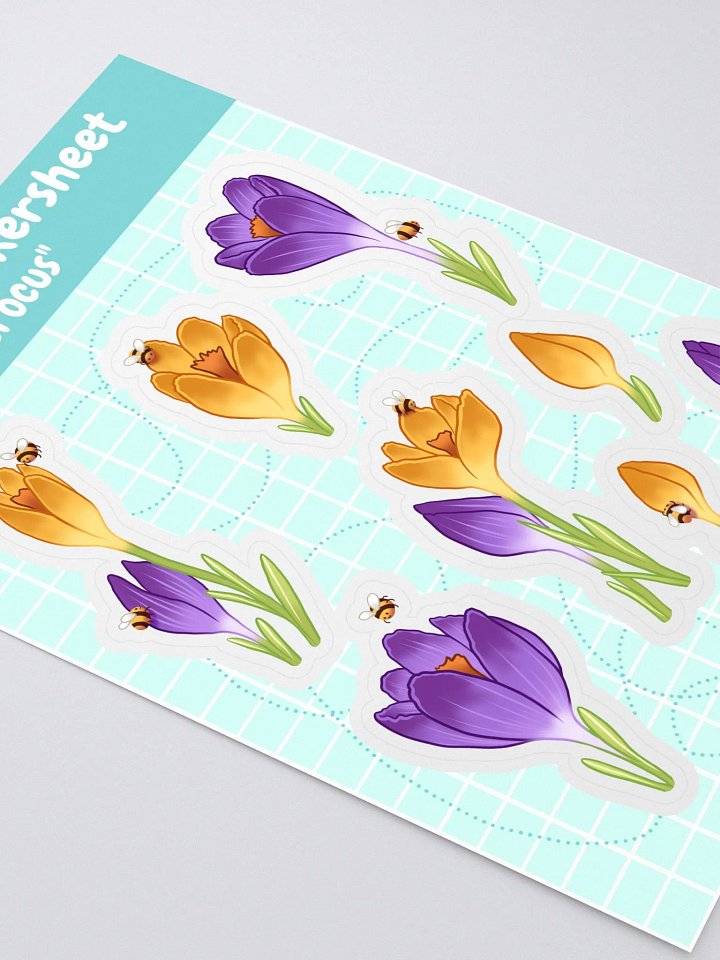 Spring Crocus Stickersheet product image (2)