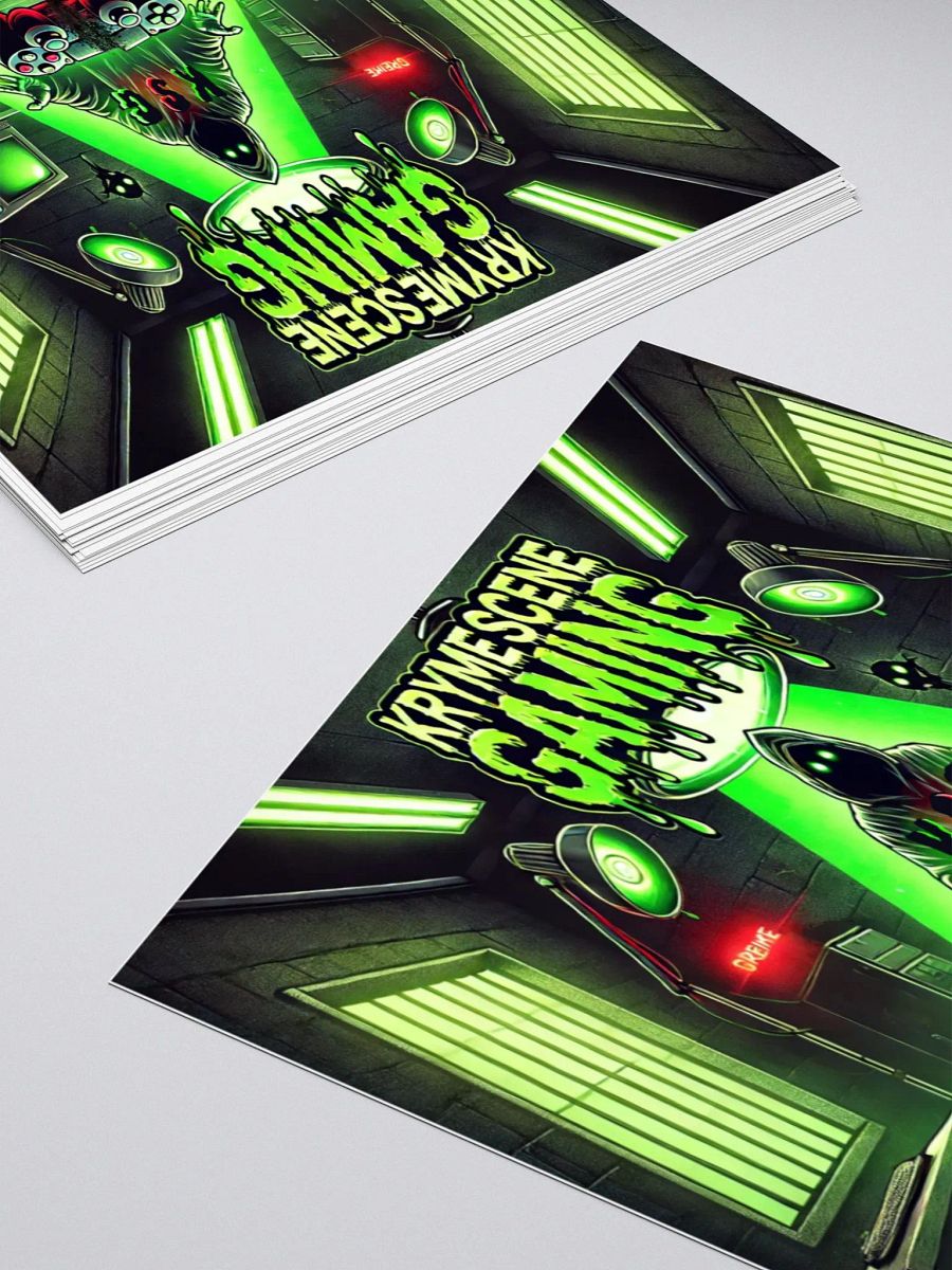 KrymeSceneGaming Vinyl Sticker 🎮🔪 product image (9)