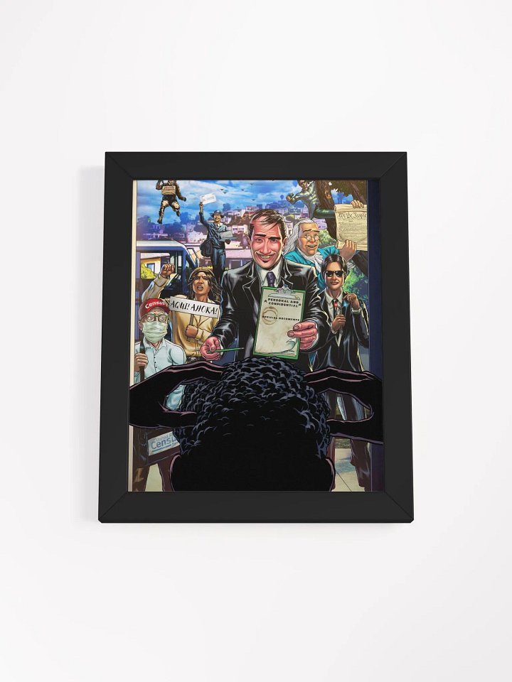 Interior Census Framed Print product image (1)