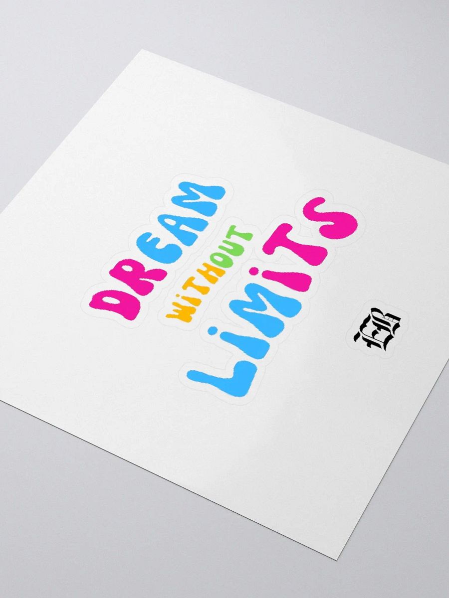 Dream without Limits Sicker product image (7)