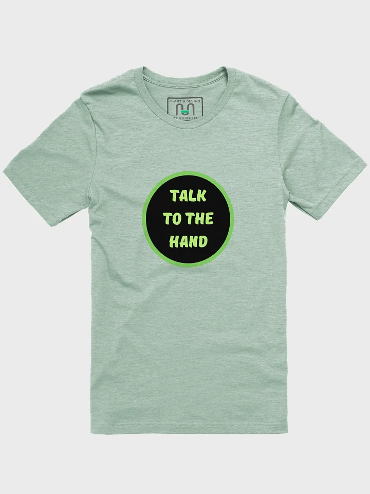 Empowerment 'HAND' Circle Graphic Tee - green product image (1)