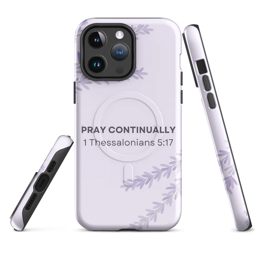 Continual Prayer Lavender MagSafe iPhone® Case product image (4)