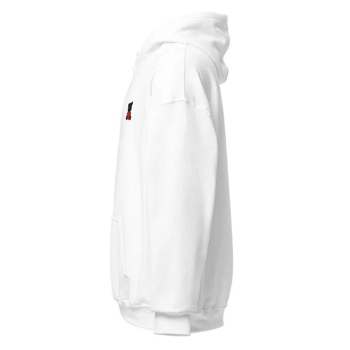 Outline Teddy Bear Heart Embroidered Hoodie product image (2)
