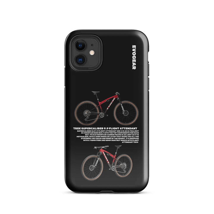 Black Supercaliber 9.9 Flight Attendant iPhone Case product image (2)