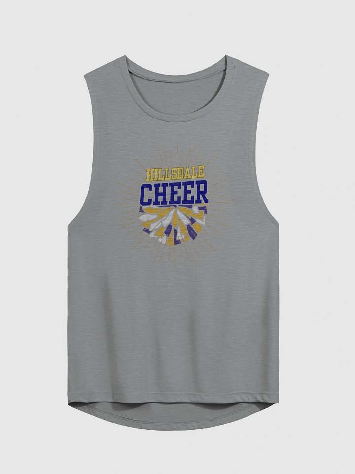 HILLSDALE CHEER Pom-Pom Muscle Tank product image (2)