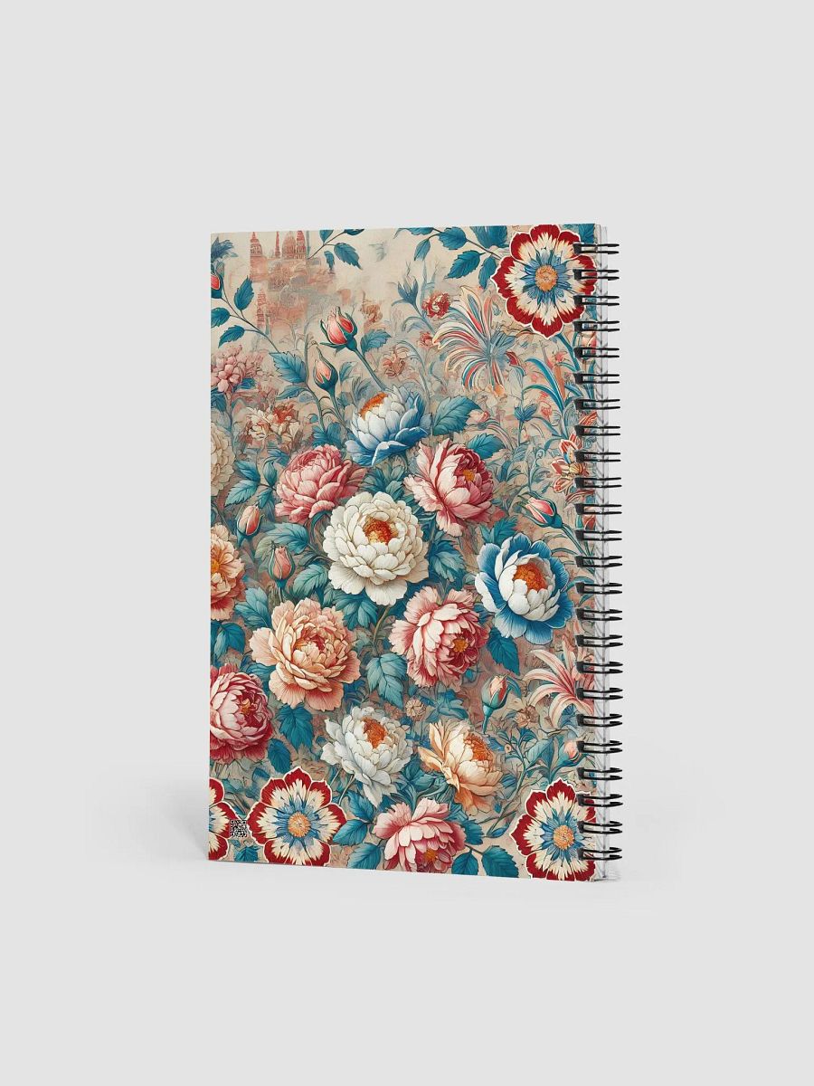 Royal Floral Spiral Notebook product image (2)