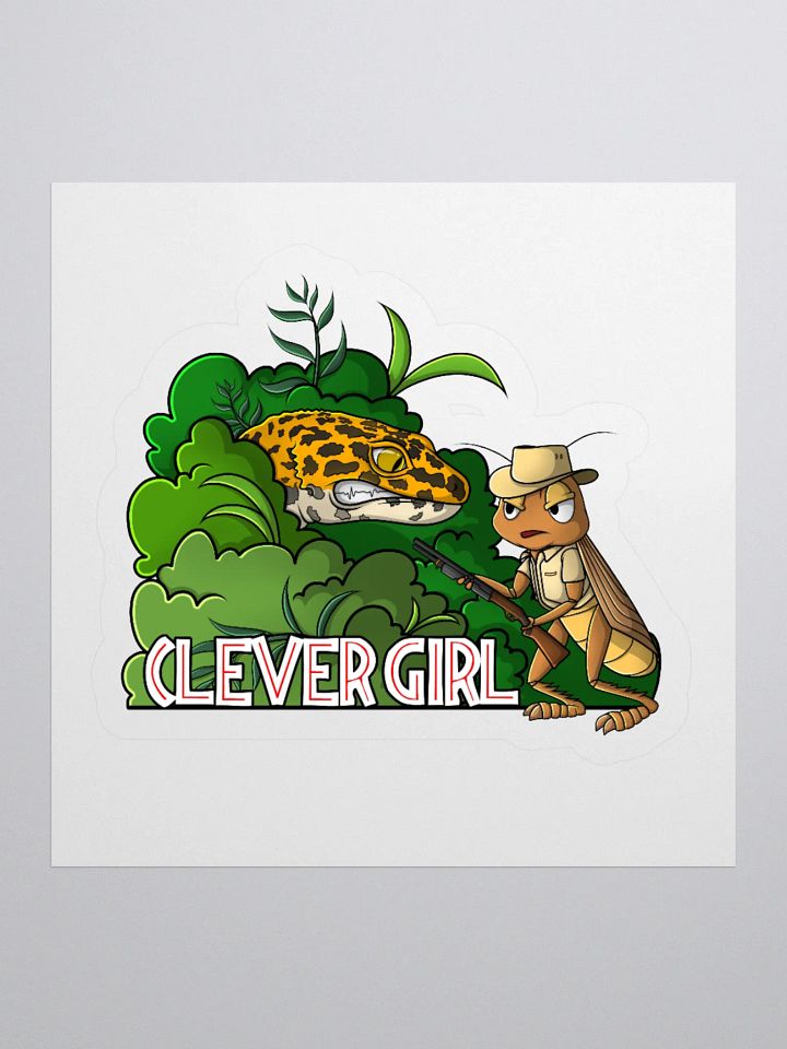 Clever Girl - Jurassic Raptor Ambush Sticker product image (2)