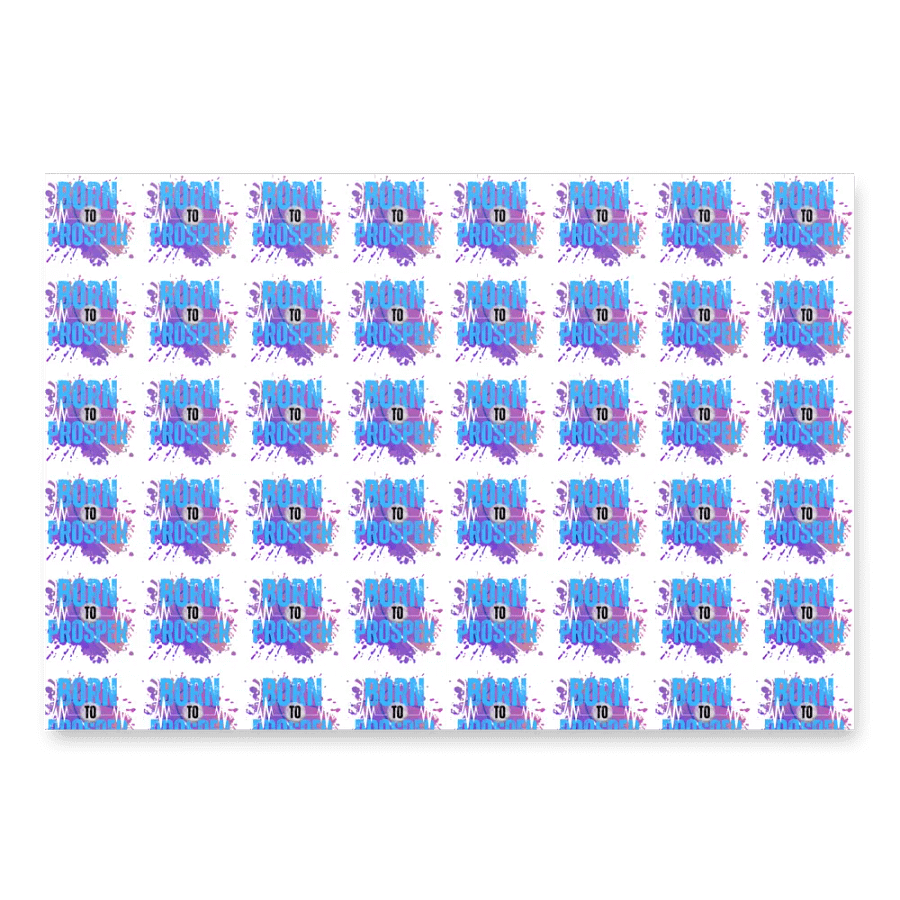 Born To Prosper Wrapping Paper Set product image (2)