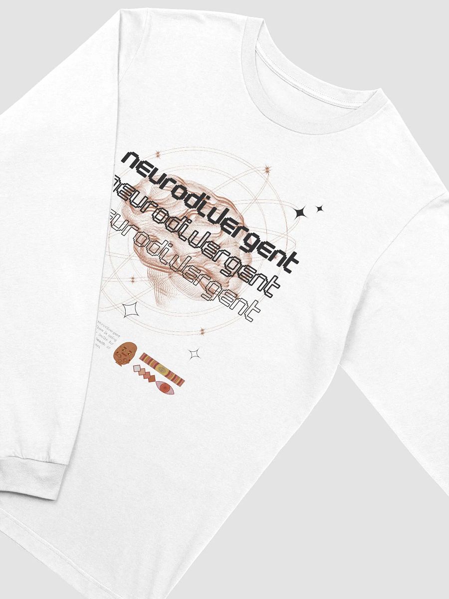 NEURODIVERGENT supersoft long sleeve tee product image (11)