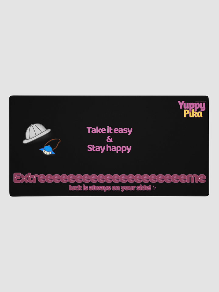 Extreeeme Luck Deskmat (Black) product image (1)