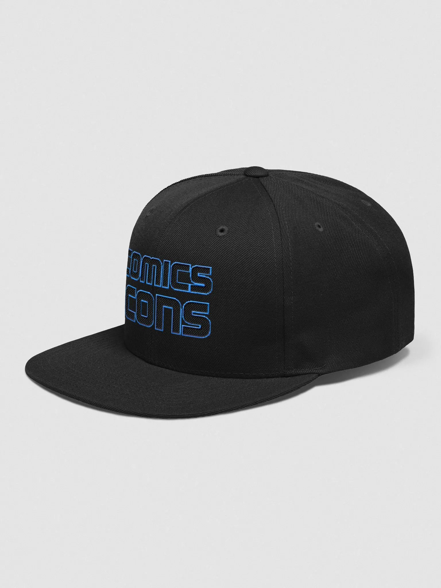 Iconic Black/Blue Logo Snapback Cap product image (20)