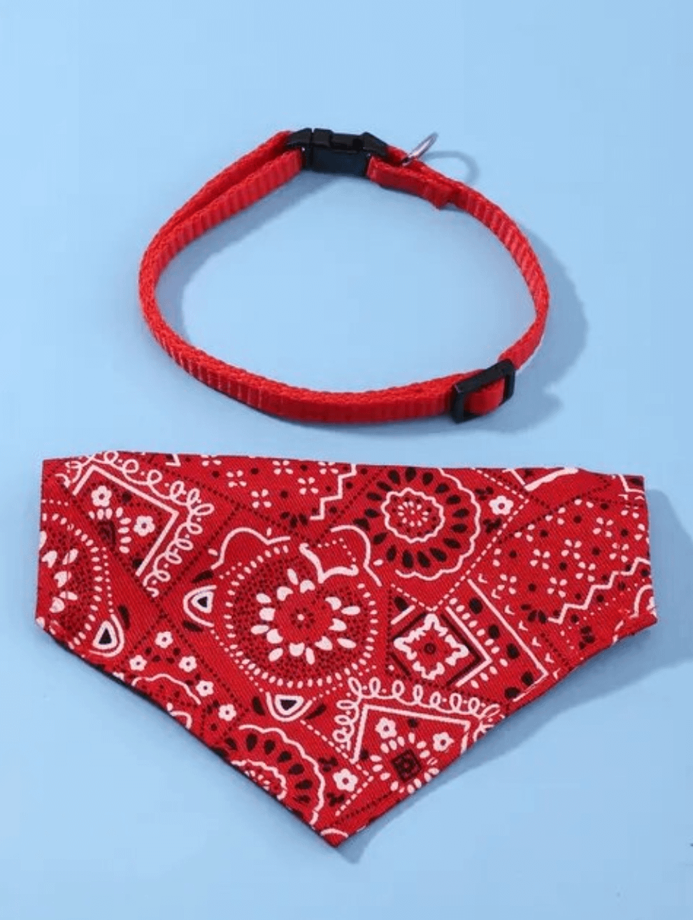 Bandana With Adjustable Triangle Shape & Buckle product image (8)
