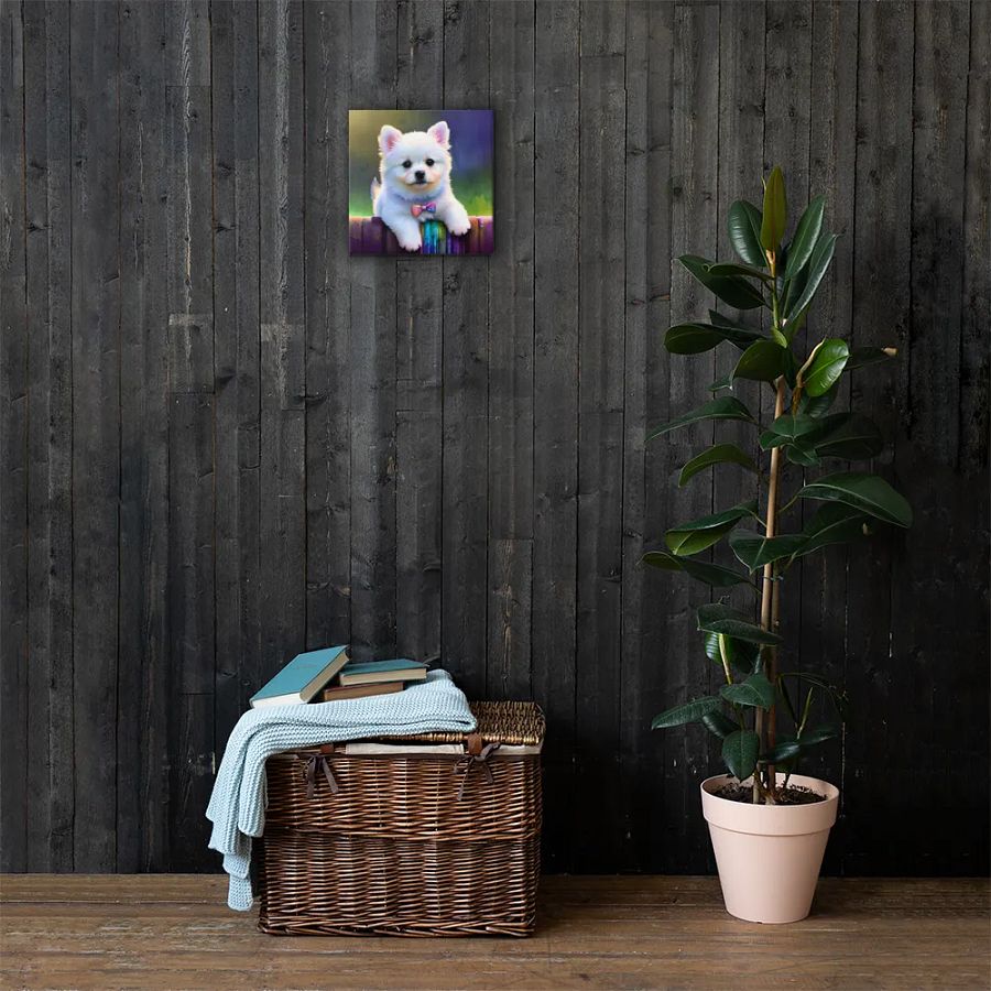 Cute Dog Digital Painting - v19 product image (3)