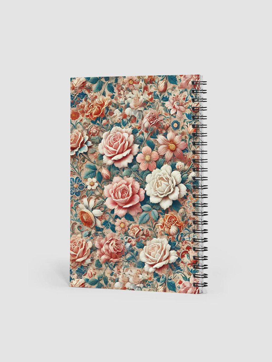 Royal Floral Spiral Notebook product image (2)