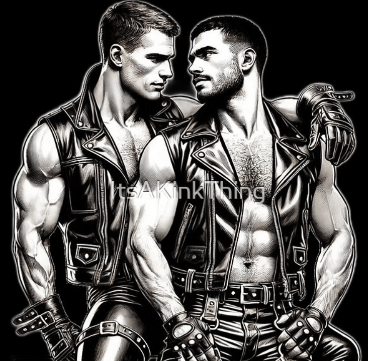 Royalty Free PNG Gay Leather Daddies Latino Love Leder Pride Graphic Design product image (1)