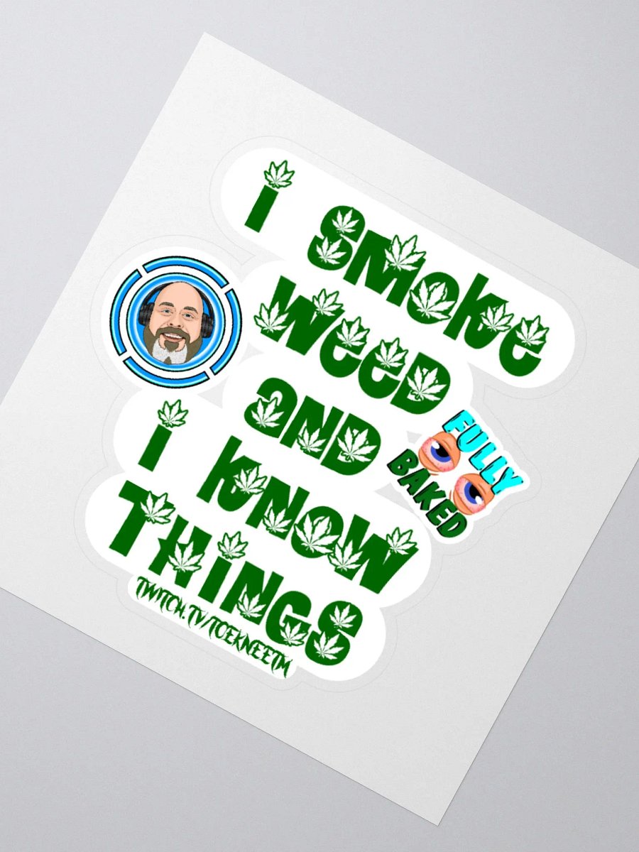 I Know Things Sticker product image (6)