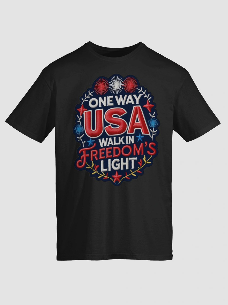 Freedom's Light Patriotic T-Shirt product image (42)