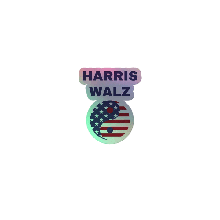 Harris Wallz Yin Yang Holographic Sticker product image (1)