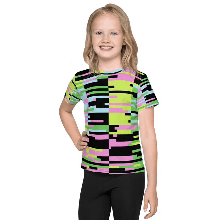 Abstract Color Blocks Kids T-Shirt product image (1)