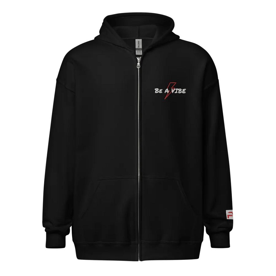 RED BE A VIBE BOLT ZIP-UP product image (4)