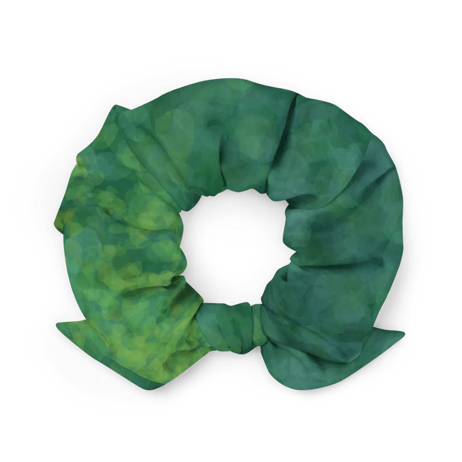 Verdant Vibes All-Over Print Scrunchie product image (3)