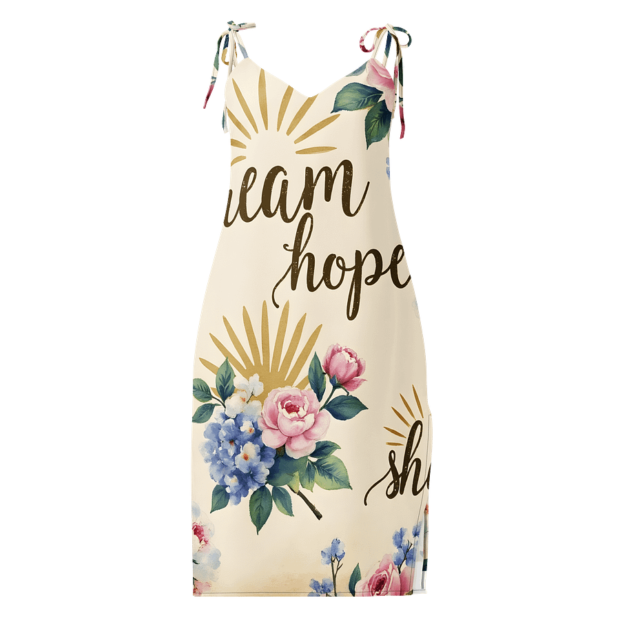 Dream Floral Allure Slip Dress product image (3)