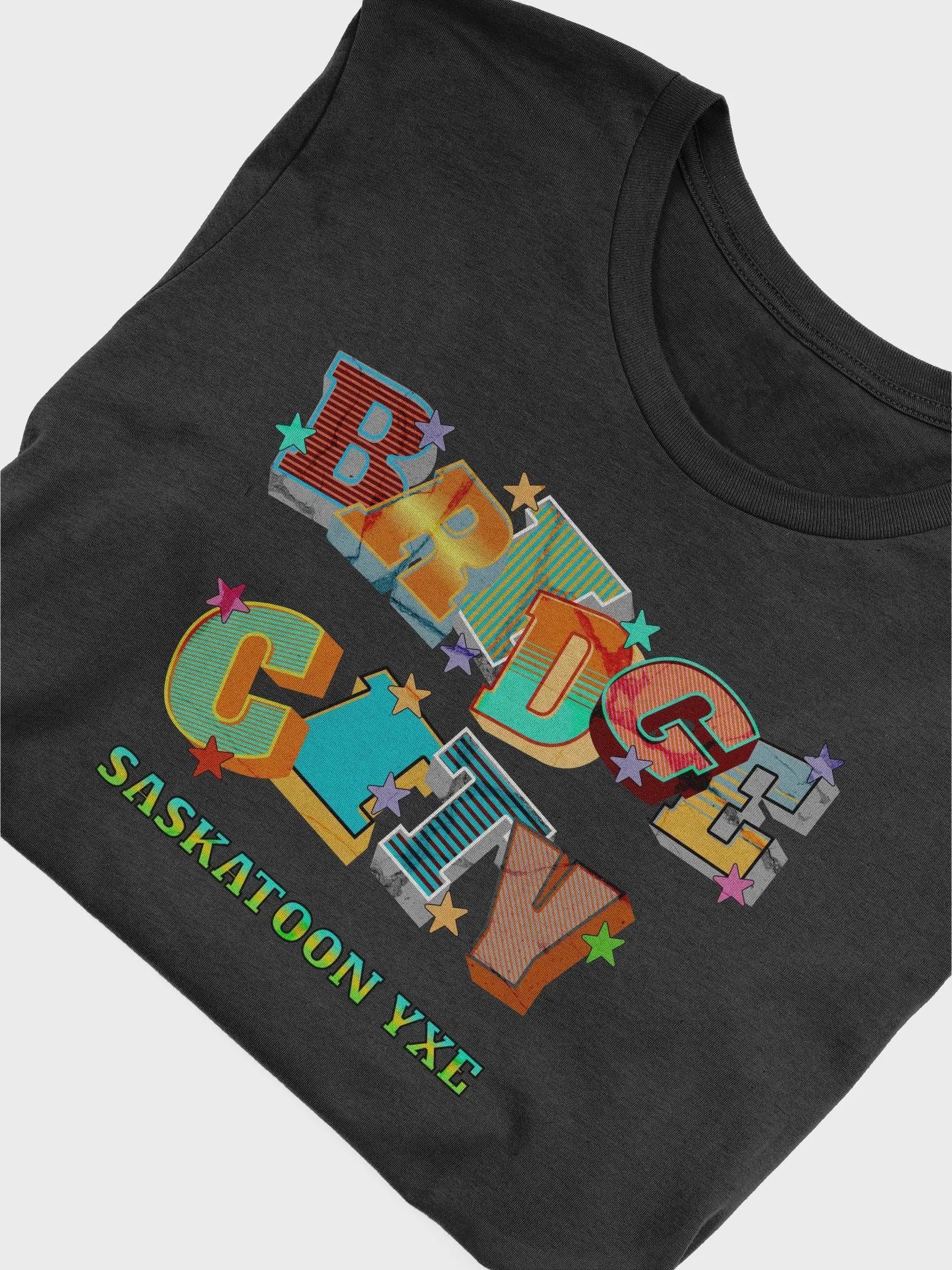 Bridge City Saskatoon Saskatchewan YXE Starry T-Shirt product image (3)