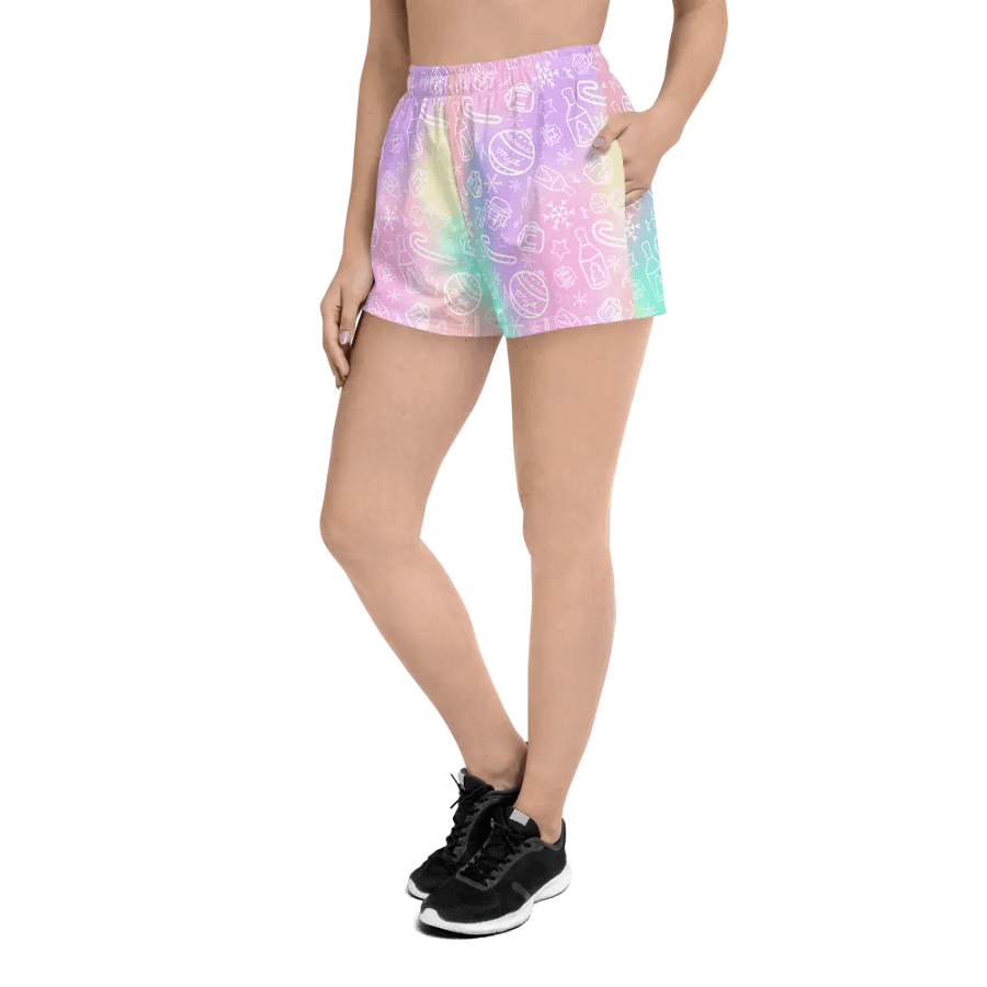 Limited Edition Christmas Tie Die Sport Shorts product image (5)