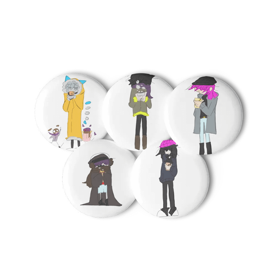 Moon Savers November pin buttons product image (11)