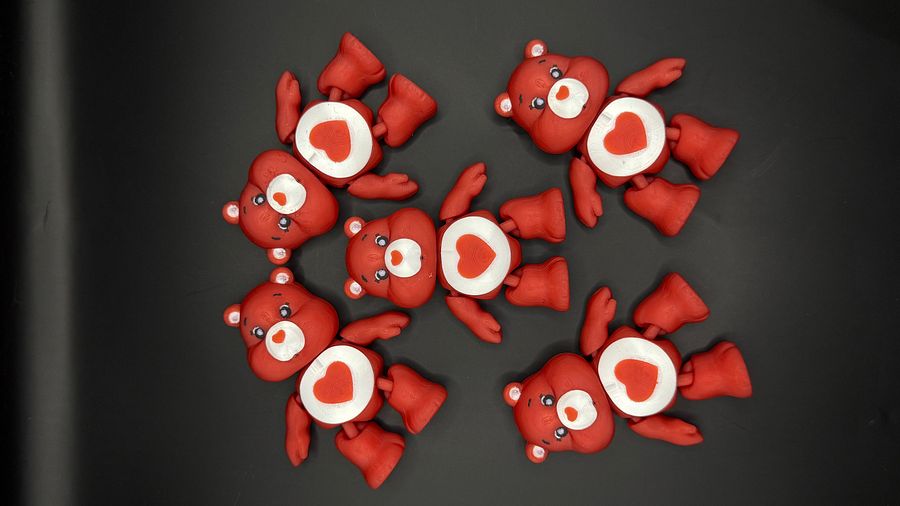Red Tender Heart Bear product image (3)