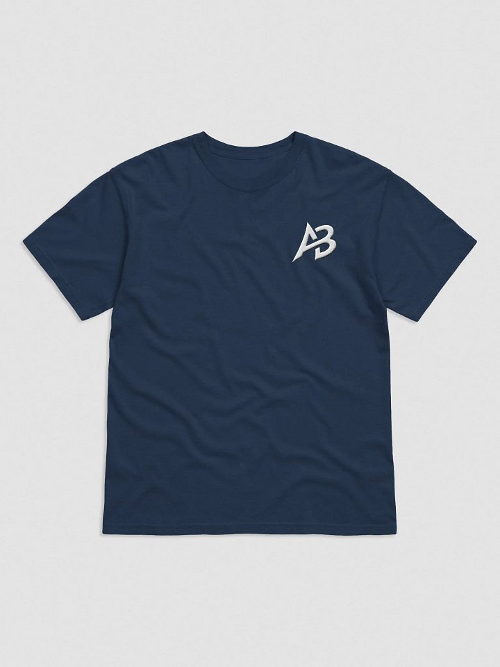 White AB Logo T-shirt product image (1)
